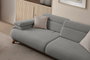 Atelier Del Sofa Bonjo Walnut - Grey, Sofá de 3 plazas